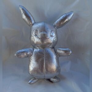 Pokemon Silver Pikachu Plush 2021 8"